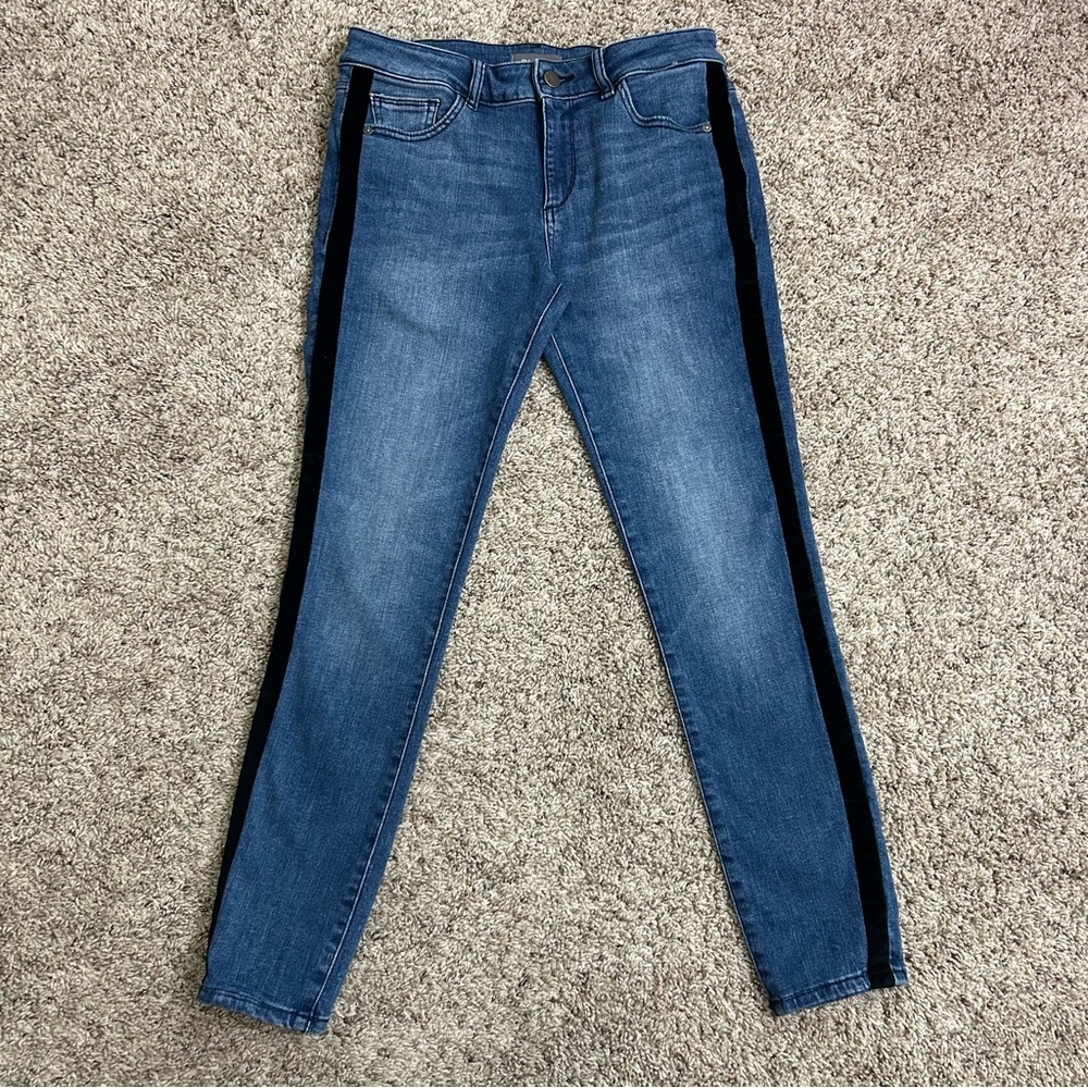 DL 1961 Jeans Ladies Size 27 Florence Ankle Mid Rise